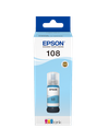 Epson 108 Light Cyan Original Ink Bottle 70ml