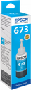 Epson 673 Cyan Original Ink Bottle 70ml