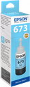 Epson 673 Light Cyan Original Ink Bottle 70ml