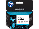 HP 303 Tri-Color Original Ink Cartridge