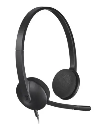 LOGITECH USB HEADSET H340 BLACK